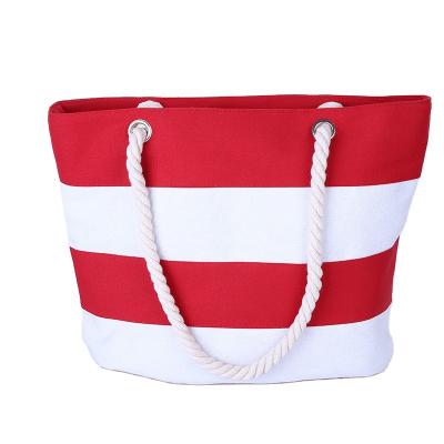 China ECO China Factory Promotion Cheap Customized Fashionable Nature Cotton Beach Tote Bags for sale