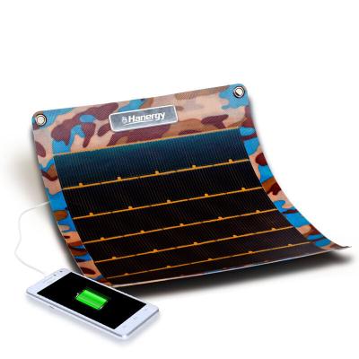 China Rollable 7.7W 5V Mobile Solar Power Phone Portable Solar Power Charger 5v 1A Solar Battery Charger for sale