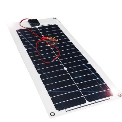 China Yiwu Donghui flexible solar panel 25w semi flexible solar panel used for vehicle-mounted ships for sale