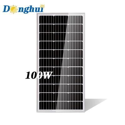 Китай Yiwu Donghui Solar Panel 100w Monocrystalline Silicon Solar Panels Chinese Solar Panels Price продается