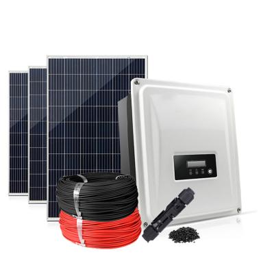 China Yiwu 30kw 50kw 100kw solar energy system 20000w solar panel mounting Interconnection of household grid-tied for sale