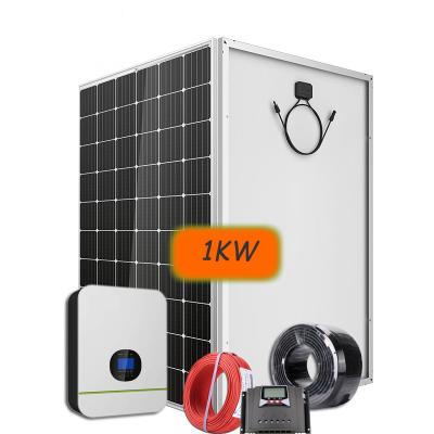 Chine Donghui solar energy systems home high quality All accessories 1kw solar system à vendre