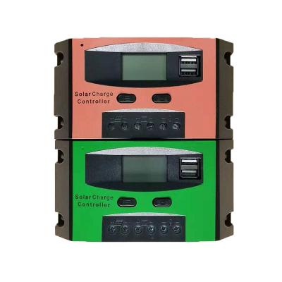 중국 Donghui dc solar charge controller 10A 20A 30A 12v 24v double USB 5v 3A AT15 solar panel battery regulator charge controller 판매용