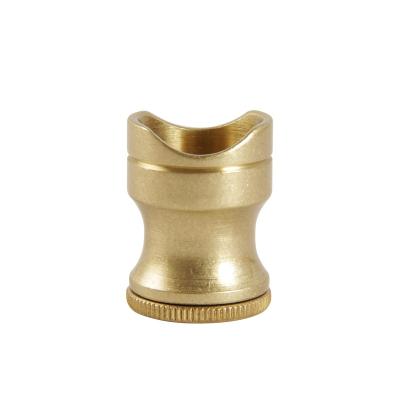 China Cigarism Casual Vintage Pure Copper Alloy Cigar Holder With Puncher Cigar Holder for sale