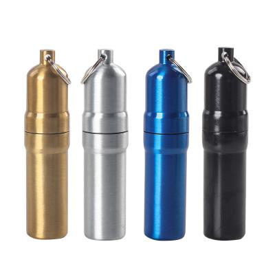 China Mini Cigarette Storage Aluminum Alloy Casual Portable Waterproof Five-pack Small Cigarette BOX Men for sale