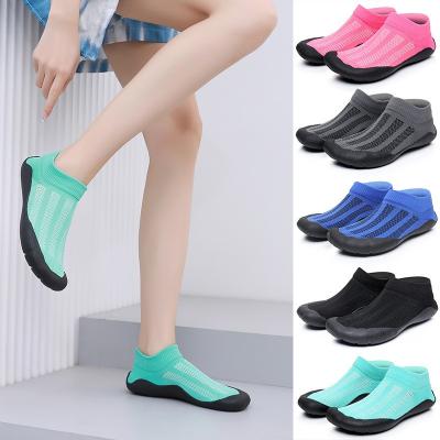 China Quick Dry Anti Slip Men Women Beach Swim Socks Water Sports Sock Shoes Barefoot Quick-drying Rubber Water Shoes For Men And Women for sale