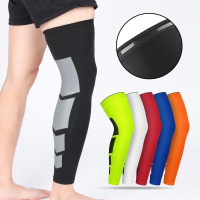 China Provide Sport Protection 2023 Hot Breathable Sports Cycling Custom Leg Calf Protector Compression Sleeves American Football Leg Sleeves for sale