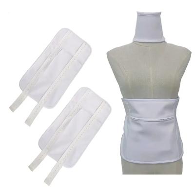 China Castor Oil Pack Neck Belt 2023 Top Selling New Women Castor Oil Pack Compress Organic Cotton Castor Oil Body Wrap Around Stomach Castor Oil Pack for sale