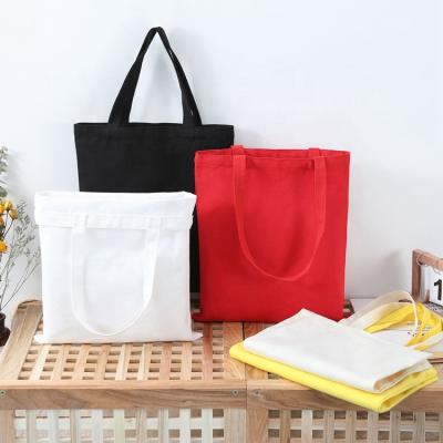 China Wholesale High Quality Customized Logo Handled Printed Sample Shopping Tote Cotton Canvas Bags for sale