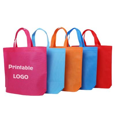 China Promotional High Quality Custom Logo Eco-friendly Foldable Non Woven Tote Shopping Bag for sale