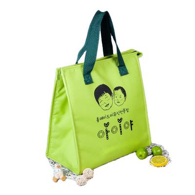 China Hot Selling Reusable Tote Grocery Insulated Cooler Bag Waterproof Accept Customized Logo Printing Lunch Thermal Bag for sale