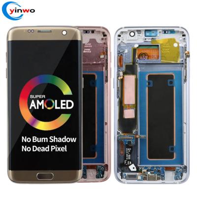 China For Other Models Super Amoled With View Replacement LCD Display Screen For Samsung Galaxy S7 Edge LCD for sale