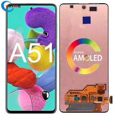 China For Galaxy A51 Super Amoled Digitizer Assembly LCD Touch Screen Display For Samsung Galaxy A51 LCD for sale