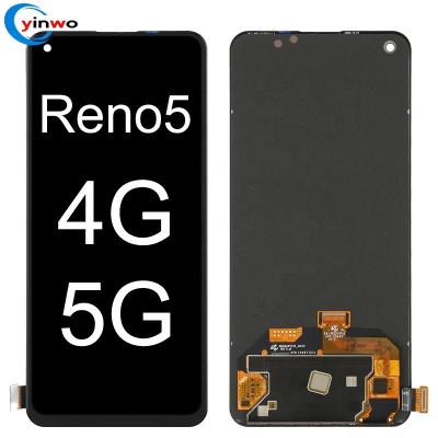 China For OPPO Reno5 4G AMOLED LCD Display Screen High Quality Original Touch For OPPO Reno5 4G 5G LCD for sale