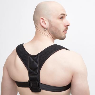 China Seat Corrector High Quality Breathable Posture Corrector Back Support Belt Brace With Straps Shoulder Posture Brace for sale