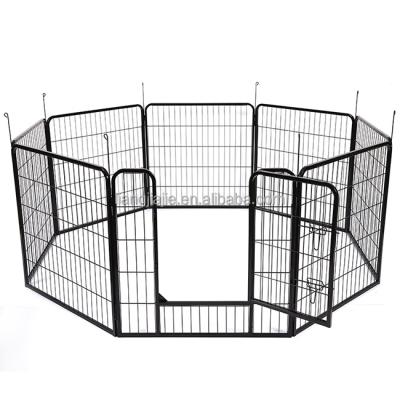 China Midwest Metal Dog Exercise Pen Portable Folding Animal Breathable Foldable Dog Barrier for sale