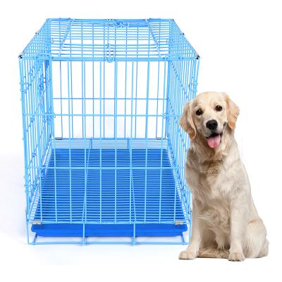 China Dog Houses Breathable Luxury Indoor Folding Dog Show Cheap Metal Folding Cages Easy Strong Install Heavy Duty Dog Cage Pet Cages for sale