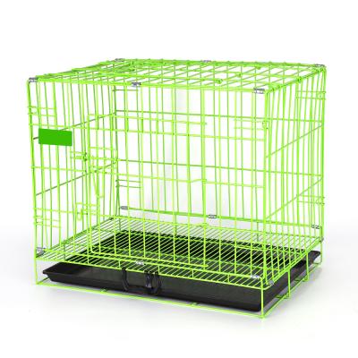 China Outdoor dog cage lankit sale metal dog crate breathable warm goods for large dog stainless steel pet cages for sale