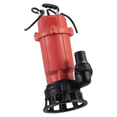 China WQG1.1KW 1.5HP Buildings Commercial Series Submersible Sewage Pump With Cutter for sale