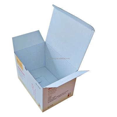 China Customizable Logo High Quality Low Price Flat Pack Packaging Boxes Recyclable Carrogated Gift Box Packaging for sale