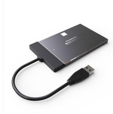 China USB3.0 connection 2.5 inch sata plastic flat ssd external adapter for sale