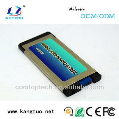 China High Transfer Rate Desktop and Latop to 5Gbps USB PCI Card Laptop USB 3.0 PCI Express Card for sale