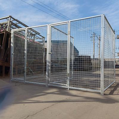 China Wholesales breathable indoor/outdoor hot dipped galvanized welded wire dog kennel and run. for sale