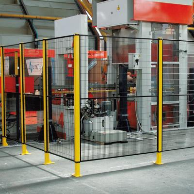 China Robot and Machine Safety Machine Guard Fence Industrial Workshop Guardrail / Industrial Frame Barrier for sale