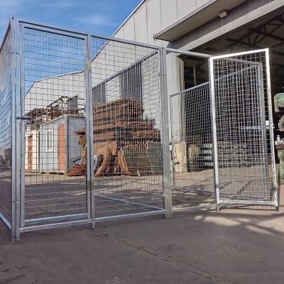 China Breathable Wholesale Galvanized Indoor/Outdoor Welded Wire Dog Racing Kennel Panels With Insulation Panels. for sale