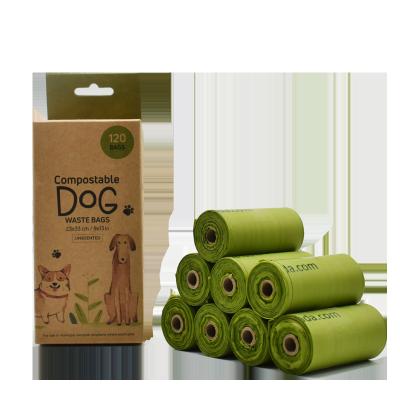 China Eco-Friendly BIODEGRADABLE Plastic Dog Waste Bag Cornstarch Poo Bag In Box For Dogs for sale