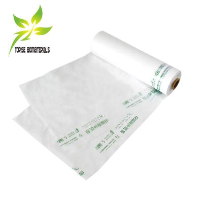 China 2022 BIODEGRADABLES hot produce on produce biodegradable and compostable plastic roll bags for vegetable and fruit for sale