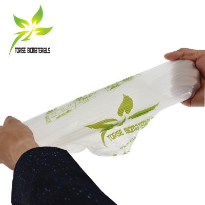 China 100%biodegradable BIODEGRADABLE and compostable fruits and vegetables produce bag flat surface bags for supermarket for sale