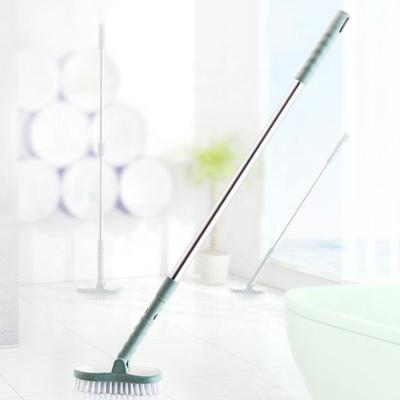 China Durable Long Handle Toilet Ground Bath And Tile Floor Cleaning Brush for sale