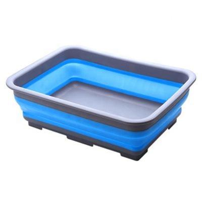 China Large Viable Multifunctional Collapsible Collapsible Fruit Vegetable Drain Basket for sale