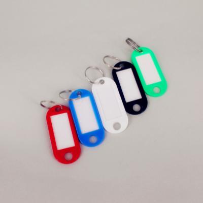 China Simple and easy key ring for Home Office School Name Card Multi-Color Master Chain Key Indicator for sale