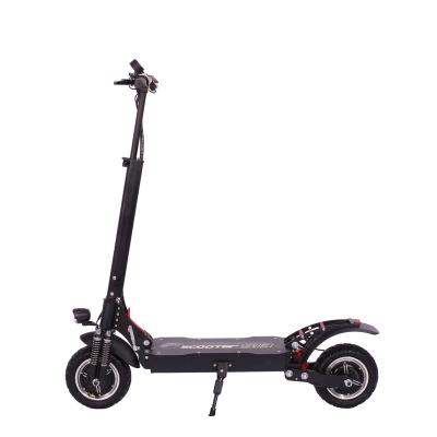 China Factory Price Unisex Cheap Motorcycle Moped Scooter 2400w 2 Wheel Tire Folding Electric Scooters for sale