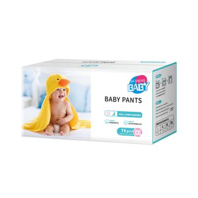 China Wholesale Super Absorbent Printed Type Baby Diaper Pants Baby Diapers Pull Up Training Pants for sale