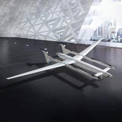 China Stunt Surveillance 15kg Payload Fixed Wing Rolling Drones ADAV With 4 Hours Long Flight Time for sale