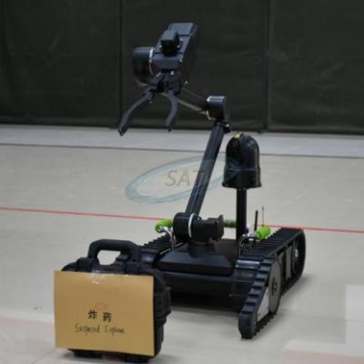 China Public security system touched police equipment intelligent explosive-handling small robot for sale