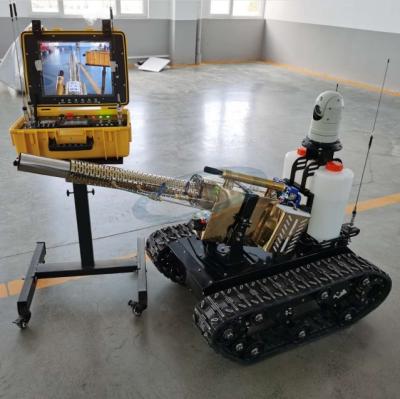 China Intelligent Public Security System Crawler Disinfection Robot for sale