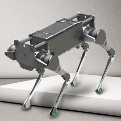 China Can climb roads and mountain slopes quickly the walking of the logistics robot quadruped dog for sale