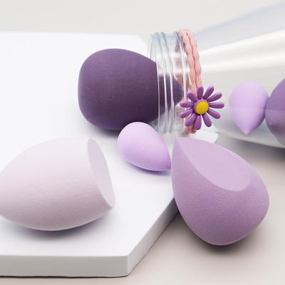 China Small Facial Sponge Fast Delivery Beauty Daisy Fat Drift Bottle Makeup Tools 6 Pack Makeup Powder Blast Sponge Makeup Egg Set for sale