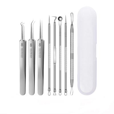 China Black Head Removal Acne Needle Blackhead Removing Needle Cell Clip Acne Needle Set for sale