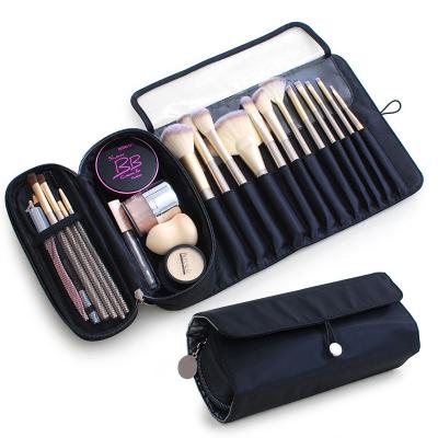 China Small Square Bag Beauticians Recommend New Multifunctional Folding Professional Cosmetic Bag Storage Bag Cosmetic Kit for sale