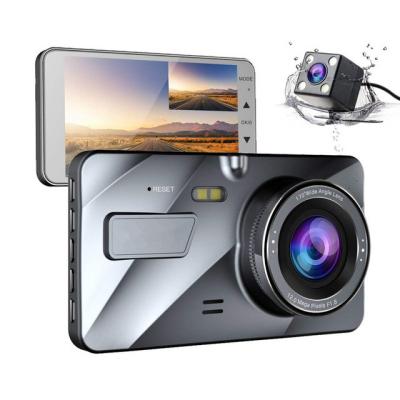 China Camera for car full hd 1080p dual camera dash cam 170 degree loop recording 2 channel camera car dvr for sale