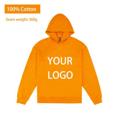 China Hot Selling Anti-Wrinkle Good Quality Hoodies White Customizable Oversized Unisex Cotton Casual Hoodie for sale