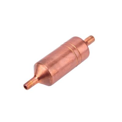 China Multiples Refrigeration parts spare Customizable Copper Filter Drier /Refrigeration parts for sale