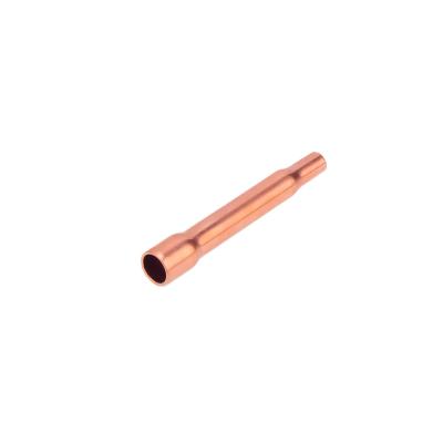 China Multiples Central Air-conditioning Outside Machine Spare Parts Red copper Central air-conditioning branch pipe for sale