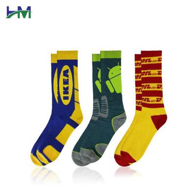 China HM-A1143 Elite Antibacterial Custom Socks Custom Logo Logo Personalized Sports Socks for sale