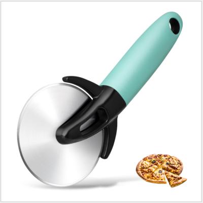 China New Viable Wheel Pizza Pies Waffle Dough Cookie Cutter Stainless Steel Pizza Cutter Wheel for sale